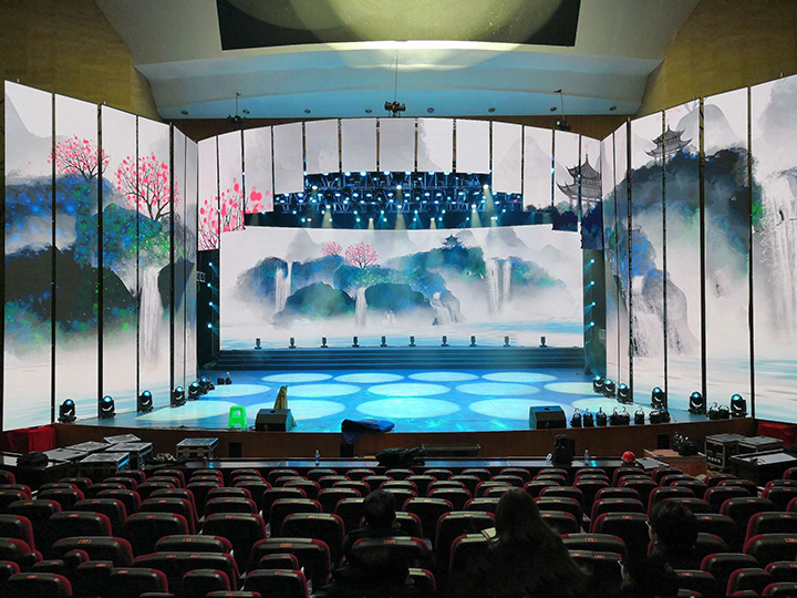 大型舞臺晚會演出LED屏多少分辨率才好？| 成都戶外全彩屏