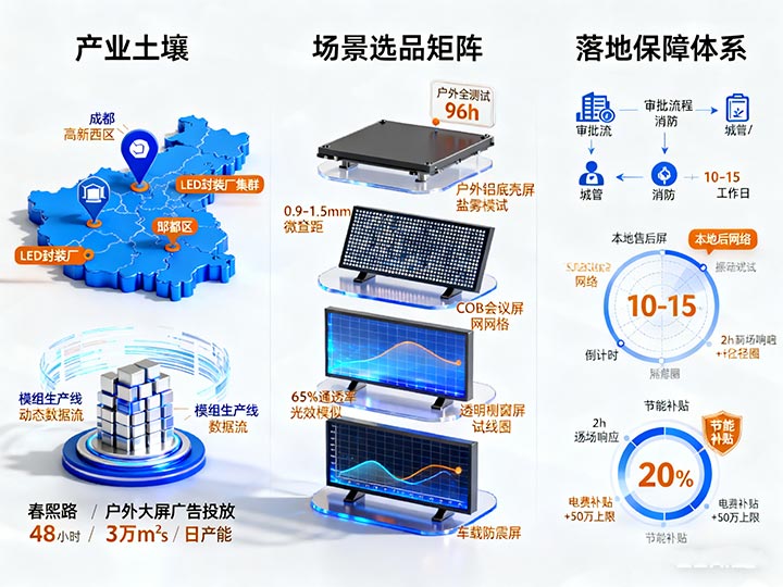 成都LED顯示屏市場(chǎng)全覽：從選品到維護(hù)的實(shí)用指南